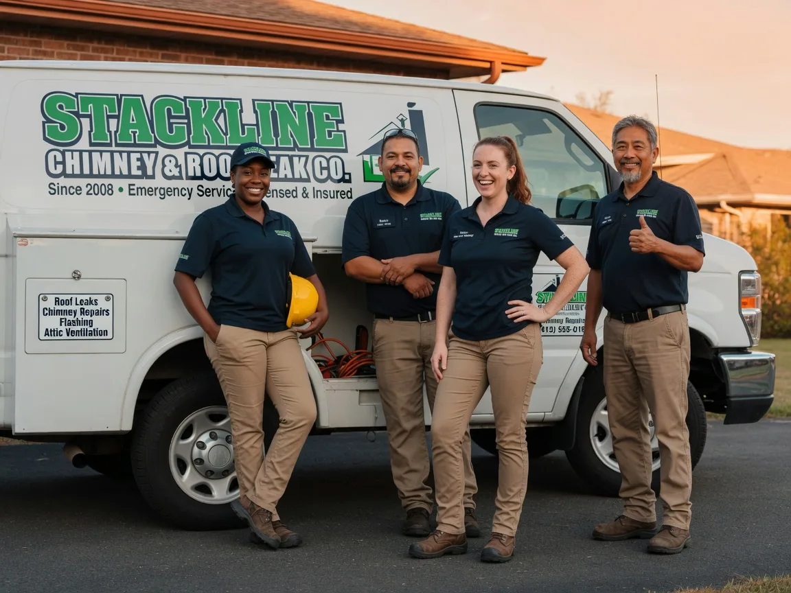 Chimney flashing repair company in Truman, MN